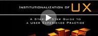 HFI video that explains the process of institutionalizing usability